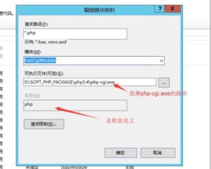 IIS php网站 无法在应用程序配置中找到 scriptProcessor